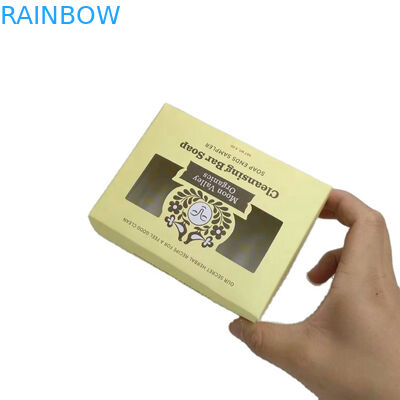 Υψηλός - η ποιότητα προσάρμοσε το χρυσό σφράγισης πολυτέλειας σαπουνιών προσώπου κιβώτιο εγγράφου Skincare Makeup κιβωτίων καθαρίζοντας κρέμας καλλυντικό συσκευάζοντας