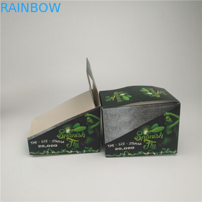 Συσκευασία κιβωτίων εγγράφου με το κιβώτιο εγγράφου φουσκαλών λογότυπων για τη συσκευασία CBD και κάνναβης