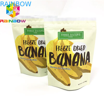 Τυπωμένες οι συνήθεια σακούλες στάσεων επάνω με ziplock το σώμα τρίβουν τις τσάντες με τις εγκοπές δακρυ'ων