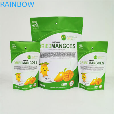 500g 1kg προσάρμοσε Ziplock Doypack τη σακούλα ξηρά - συσκευάζοντας τσάντα φύλλων αλουμινίου Mylar τσαντών φρούτων