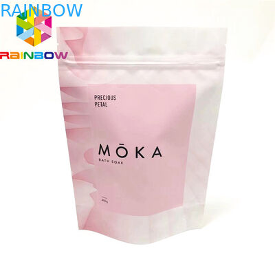 Ziplock οι τσάντες για το φύλλο αλουμινίου αργιλίου τροφίμων στέκονται επάνω τη συσκευάζοντας τσάντα λογότυπων συνήθειας τσαντών