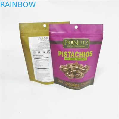 τοποθετημένη σε στρώματα πλαστική συσκευάζοντας στάση καρυδιών των δυτικών ανακαρδίων τσαντών καρυδιών επάνω στις τσάντες