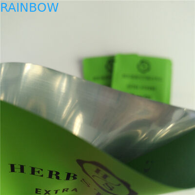 20mg ιατρικά μαριχουάνα συσκευάζοντας μίας χρήσης μικρά CBD φύλλων αλουμινίου τσαντών mylar μπαλώματα σακουλών