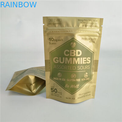 στάση σακουλών VMPET 5oz 50mg Cbd Gummies επάνω Ziplock στη σακούλα