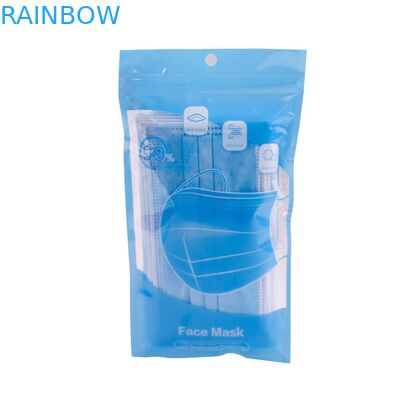 Σχέδιο συνήθειας προμηθευτών της Κίνας που τυπώνει τη resealable πλαστική ziplock N95/KF94 συσκευάζοντας τσάντα για τη μάσκα
