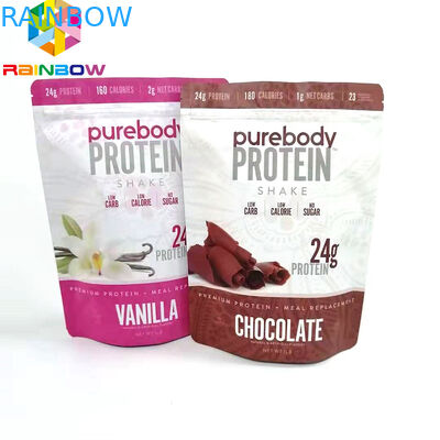 Η επαναχρησιμοποιήσιμη στάση επάνω στη σακούλα με ziplock τροφίμων επίπεδο τύπο σακουλών φερμουάρ αποθήκευσης το συσκευάζοντας τύπωσε τις τσάντες