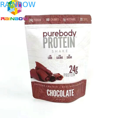 Η επαναχρησιμοποιήσιμη στάση επάνω στη σακούλα με ziplock τροφίμων επίπεδο τύπο σακουλών φερμουάρ αποθήκευσης το συσκευάζοντας τύπωσε τις τσάντες