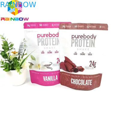 Η επαναχρησιμοποιήσιμη στάση επάνω στη σακούλα με ziplock τροφίμων επίπεδο τύπο σακουλών φερμουάρ αποθήκευσης το συσκευάζοντας τύπωσε τις τσάντες