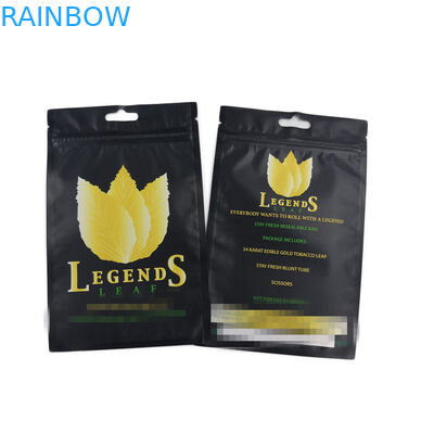 Τυπωμένο με χάραξη, Αδιάβροχο, Ανακυκλώσιμο, Συσκευασία για Αρωματικά Βότανα, Αεροστεγής Θήκη με Φερμουάρ