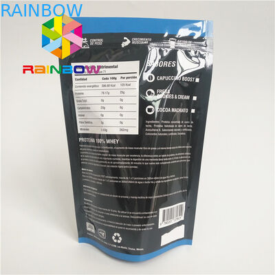 Ziplock τροφίμων τσαγιού πλαστικών σακουλών στάσεων λογότυπων συνήθειας βιοδιασπάσιμη επάνω συσκευάζοντας στέλνοντας τσάντα απόδειξης μυρωδιάς ζιζανίων