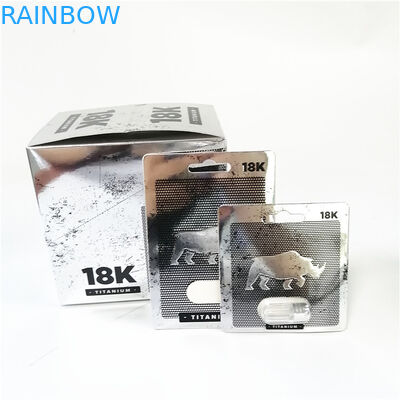 Καυτά χάπια αυξήσεων καψών πώλησης αρσενικά που συσκευάζουν το κιβώτιο καρτών που τυπώνει τη ρόδινη προώθηση καρτών εγγράφου Pussycat