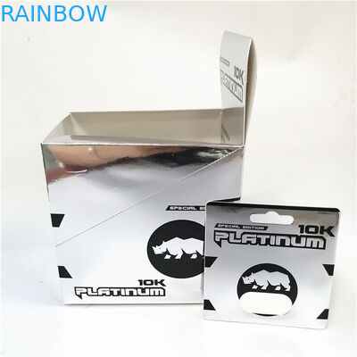 Καυτά χάπια αυξήσεων καψών πώλησης αρσενικά που συσκευάζουν το κιβώτιο καρτών που τυπώνει τη ρόδινη προώθηση καρτών εγγράφου Pussycat