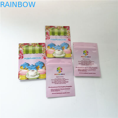 3.5oz στάση φύλλων αλουμινίου αργιλίου λουλουδιών επάνω φερμουάρ τσαντών στην ψηφιακή εκτύπωσης mylar επιδορπίων Matcha σακούλα τσαντών σκονών συσκευάζοντας