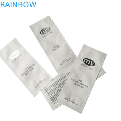 Άσπρα τυπωμένα skincare καλλυντικά συσκευάζοντας προσαρμοσμένα λογότυπο υγρά moisturizer σακούλια τσαντών