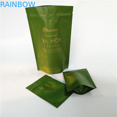 Το συσκευάζοντας σώμα σακουλών φύλλων αλουμινίου λογότυπων συνήθειας τρίβει λουτρών την αλατισμένη σακούλα καφέ φύλλων αλουμινίου συσκευάζοντας