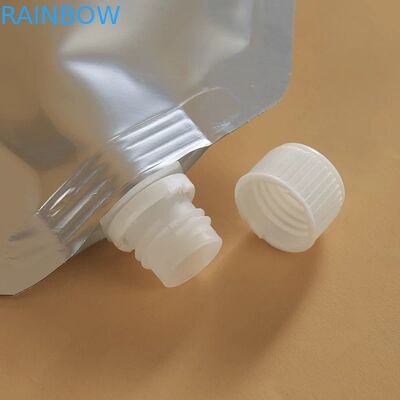 Ασημένια σαφής σωλήνων στάση φύλλων αλουμινίου σακουλών συσκευάζοντας επάνω Sanitizer στις υγρές συσκευασίες σωλήνων ποτών μπύρας