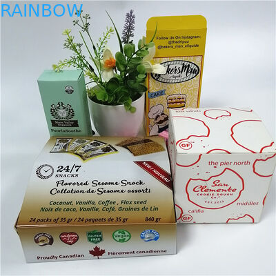 Κιβώτιο εγγράφου κέικ cOem που συσκευάζει το έγγραφο 350g υψηλό - συσκευασία τροφίμων ποιοτικής συσκευασίας