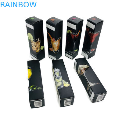 Η μεταλλίνη τελειώνει το ελαφρύ κιβώτιο εγγράφου που συσκευάζει το πτυσσόμενο χρώμα κιβωτίων CMYK για τα ποτά