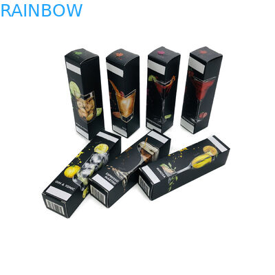 Η μεταλλίνη τελειώνει το ελαφρύ κιβώτιο εγγράφου που συσκευάζει το πτυσσόμενο χρώμα κιβωτίων CMYK για τα ποτά