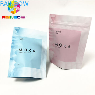 Η στάση αποθήκευσης τροφίμων επάνω στις τσάντες για το ματ υλικό τροφίμων συσκευασίας προσάρμοσε τη συσκευάζοντας τσάντα