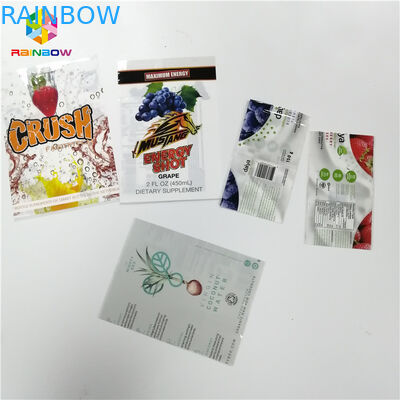 Συγκολλήστε το ποτό εκτύπωσης όφσετ PVC με θερμότητα CMYK συρρικνώνεται τις ετικέτες