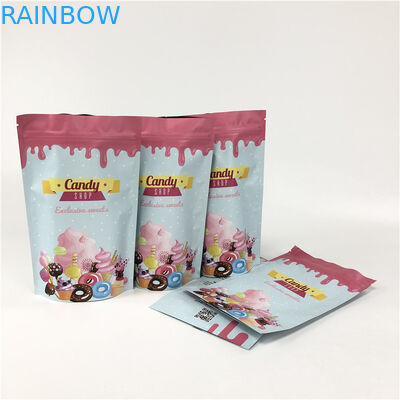 Ψηφιακή κλειδαριά 120 φερμουάρ εκτύπωσης στάση μικρού VMPET επάνω στη σακούλα