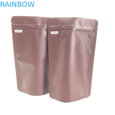 Ziplock 28g VMPET τσάντα φύλλων αλουμινίου αργιλίου Mylar με την εξαέρωση της βαλβίδας