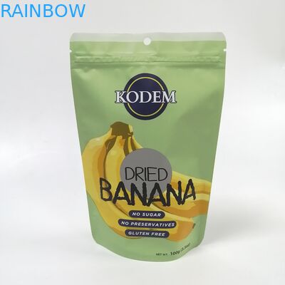 Η ψηφιακή στάση εκτύπωσης επάνω στην πλαστική μπανάνα πρόχειρων φαγητών σακουλών πελεκά την τσάντα συσκευασίας τροφίμων φρούτων μάγκο