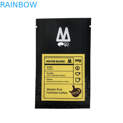 Δευτερεύουσα σφραγίζοντας τσάντα συσκευασίας τροφίμων σακουλών τσαντών τρία επίπεδη για την εκτύπωση πλαστικών τσαντών φασολιών καφέ καραμελών