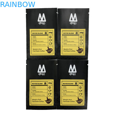 Δευτερεύουσα σφραγίζοντας τσάντα συσκευασίας τροφίμων σακουλών τσαντών τρία επίπεδη για την εκτύπωση πλαστικών τσαντών φασολιών καφέ καραμελών