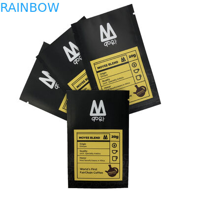 Δευτερεύουσα σφραγίζοντας τσάντα συσκευασίας τροφίμων σακουλών τσαντών τρία επίπεδη για την εκτύπωση πλαστικών τσαντών φασολιών καφέ καραμελών