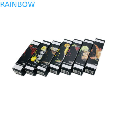 Μαύρο κιβώτιο εγγράφου συνήθειας εκτύπωσης μεταλλινών UV για τη συσκευασία πετρελαίου αρώματος/CBD