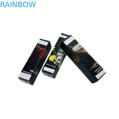 UV ζωηρόχρωμο άρωμα λογότυπων συνήθειας σημείων/ουσιαστική συσκευασία κιβωτίων λαδόχαρτου καλλυντική