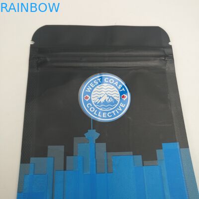 Προσαρμοσμένο 3.5gcookies τοποθετεί τα UV σακούλια ιατρικής ζουγκλών ζιζανίων παιδιών απόδειξης μυρωδιάς runtz με το φερμουάρ σε σάκκο