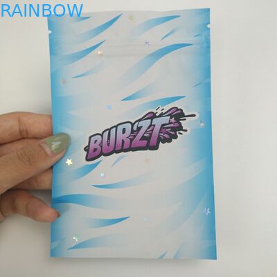 Οι προσαρμοσμένες τσάντες μπισκότων απόδειξης 3.5g 7g παιδιών για τη ζούγκλα runtz μυρίζουν τη σακούλα απόδειξης με το φερμουάρ