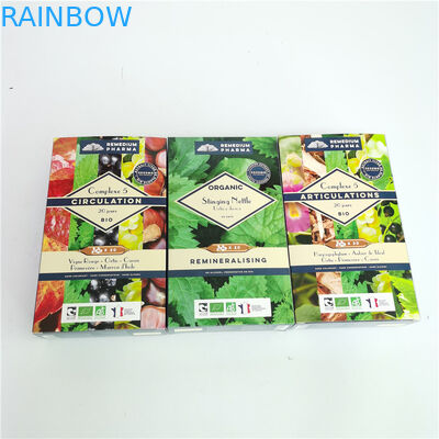 Εκτύπωση όφσετ δώρων χαρτοκιβωτίων 500gram που διπλώνει το κιβώτιο επίδειξης