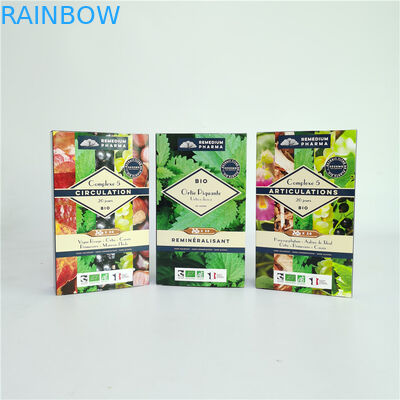 Εκτύπωση όφσετ δώρων χαρτοκιβωτίων 500gram που διπλώνει το κιβώτιο επίδειξης