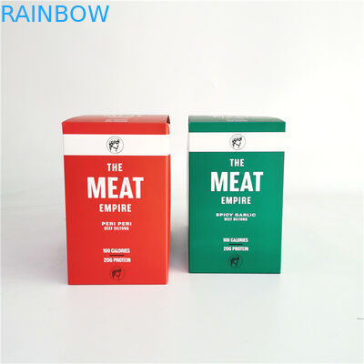 Δάκρυ εκτύπωσης όφσετ από το κιβώτιο εγγράφου για Biltong βόειου κρέατος