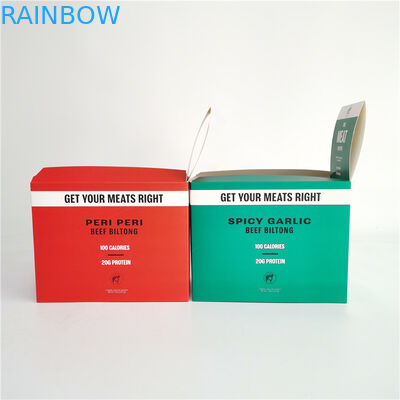 Δάκρυ εκτύπωσης όφσετ από το κιβώτιο εγγράφου για Biltong βόειου κρέατος