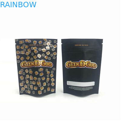 Προσαρμοσμένα UV μίνι σακούλια απόδειξης 3.5g 7g παιδιών για την ασφαλή για τα παιδιά στάση μπισκότων Preroll επάνω σε Doypack