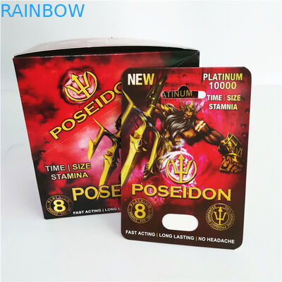 Κάρτα εγγράφου 69 αρσενική ανυψωτών σεξουαλική και συσκευάζοντας κιβώτιο στο απόθεμα με τη σφαίρα