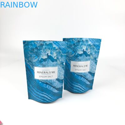 Μίνι ποσότητας ψηφιακή εκτύπωσης μπισκότων συσκευάζοντας στάση βόειου κρέατος πρόχειρων φαγητών jerky επάνω στην τσάντα φερμουάρ με το σαφές παράθυρο