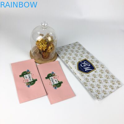 Πλαστική στάση GMOPP VMPET επάνω στην τσάντα φερμουάρ με το σαφές παράθυρο