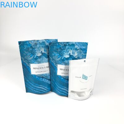 Μίνι ποσότητας ψηφιακή εκτύπωσης σακουλών μπισκότων συσκευάζοντας στάση βόειου κρέατος πρόχειρων φαγητών jerky επάνω στην τσάντα φερμουάρ με το σαφές παράθυρο