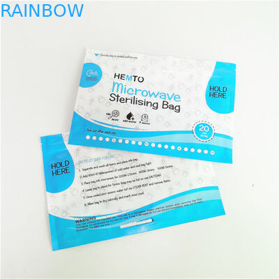 Βαθμός τροφίμων τσάντα φούρνων Sterlizer μικροκυμάτων 120mic VMPET