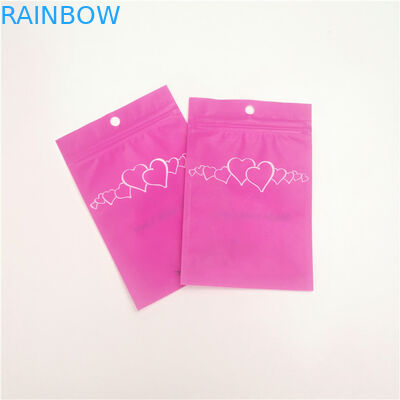 Gravure κοσμημάτων Eyelash σακούλα Makeup φερμουάρ εκτύπωσης MOPP