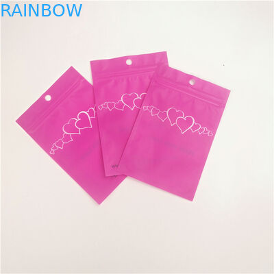 Gravure κοσμημάτων Eyelash σακούλα Makeup φερμουάρ εκτύπωσης MOPP