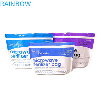 Αποστειρωμένη στάση υψηλών προτύπων BPA ελεύθερη επάνω στις πλαστικές τσάντες αποστειρωτή θηλών θηλασμού τσαντών σακουλών αποθήκευσης παιδικών τροφών