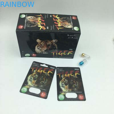 Σεξουαλική κάψα δύναμης που συσκευάζει τις τρισδιάστατες κάρτες φουσκαλών CMYK 350g