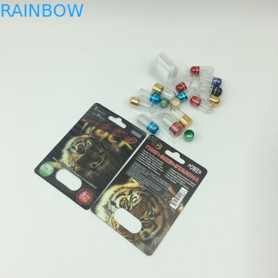 Σεξουαλική κάψα δύναμης που συσκευάζει τις τρισδιάστατες κάρτες φουσκαλών CMYK 350g